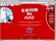 Coca-Cola Far East [Polar Ice Fishing Game - Splash]