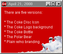 Coca-Cola Far East [Posties - Polar Bear]