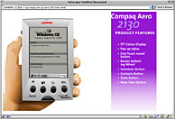 Compaq Asia Pacific [Aero 2130 PDA - Startup]