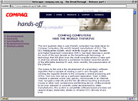 Compaq April Fool’s Web Site [Release]