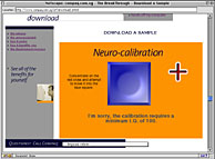 Compaq April Fool’s Web Site [Neuro-Calibration]