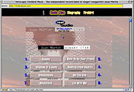 Firebird Music - Web Site Screenshot