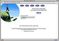 Nokia Mobile Phones Asia Pacific - Screenshot [Impress Section]