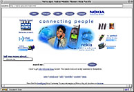 Nokia Mobile Phones Asia Pacific - Screenshot [Main Current Section]