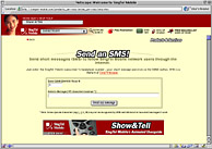 SingTel Mobile - Send an SMS
